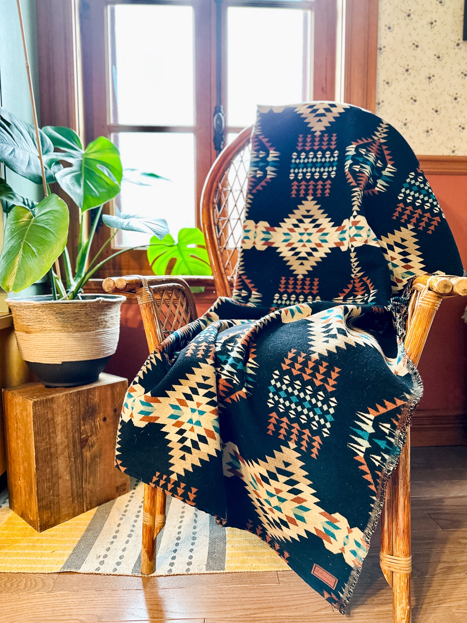 Aztec wool blanket sale