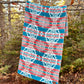Couverture - Jeté en laine à motif boho aztèque- Petit Format