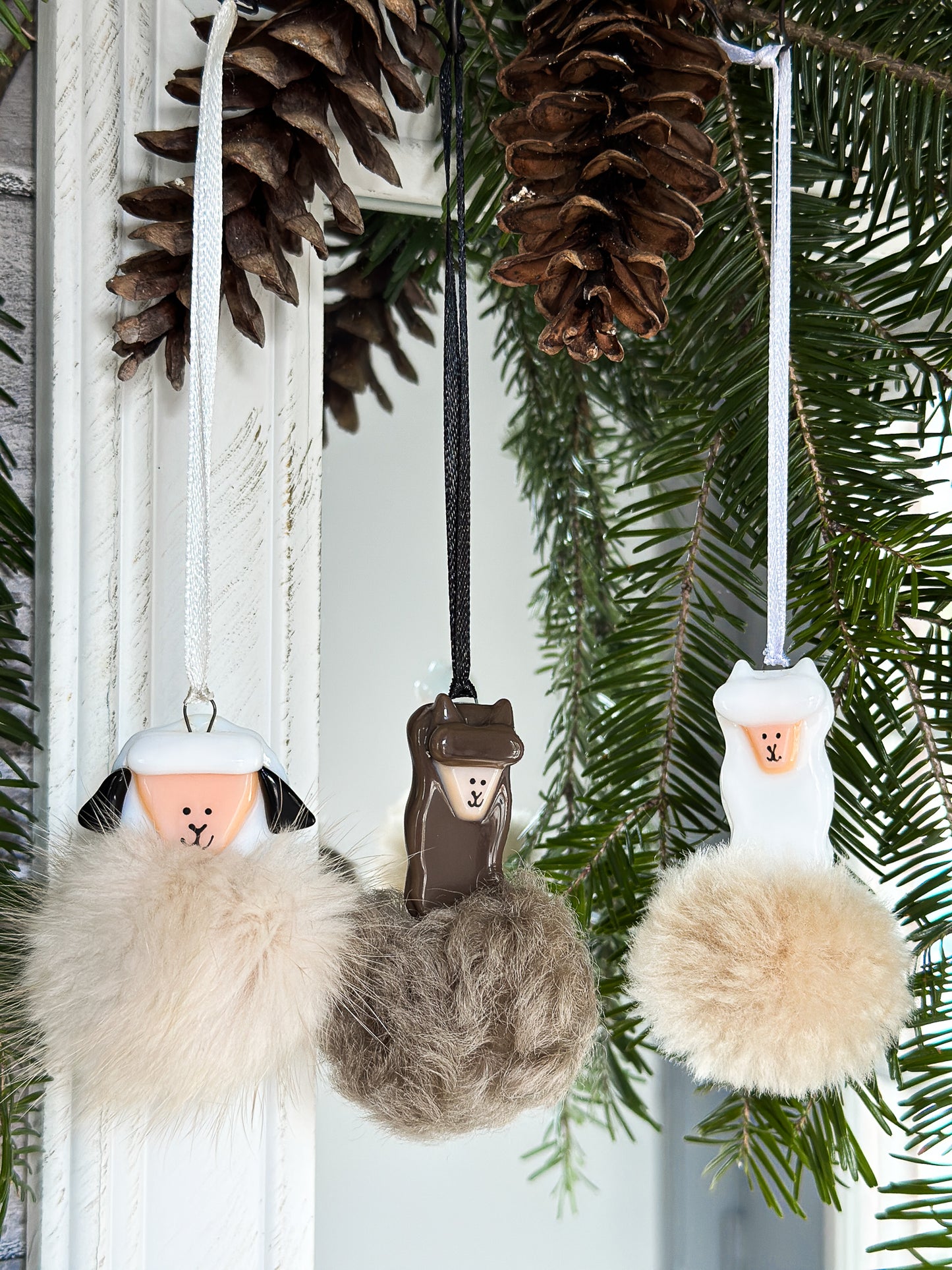 Ornement Mouton blanc