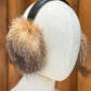 Cache-oreilles en fourrure recyclée, Renard