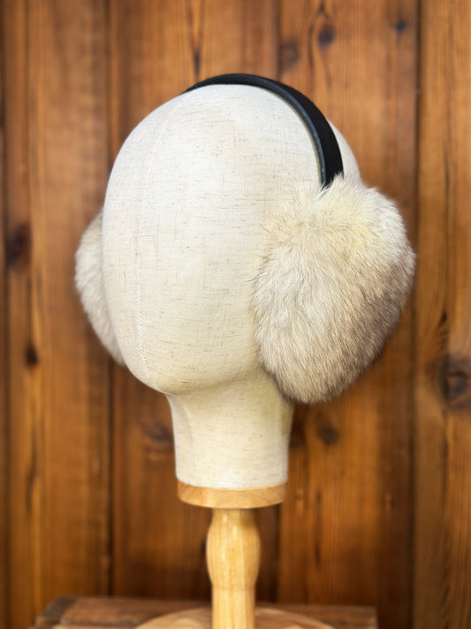 Cache-oreilles en fourrure recyclée, Renard norvégien