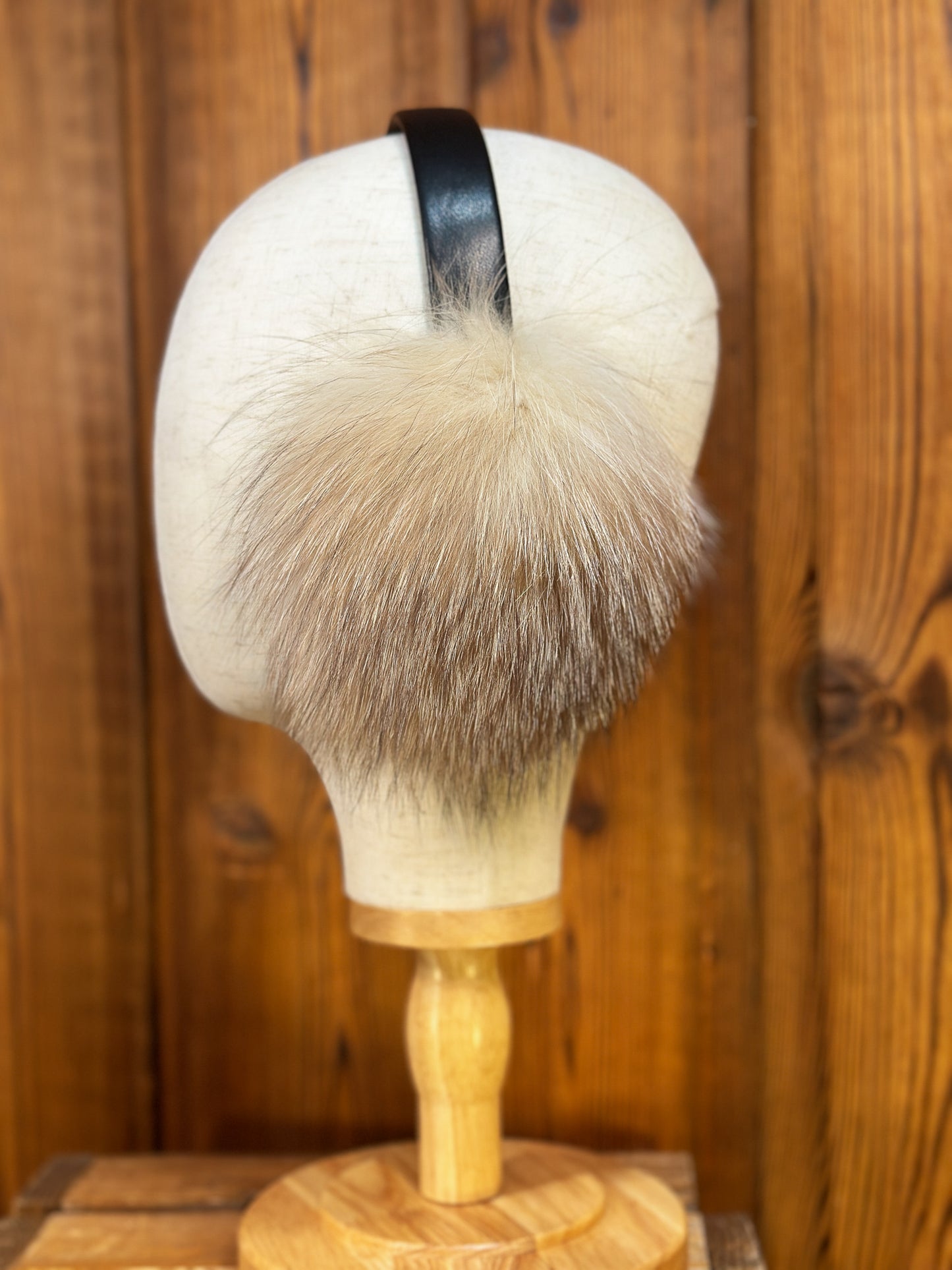 Cache-Oreilles en fourrure recyclée