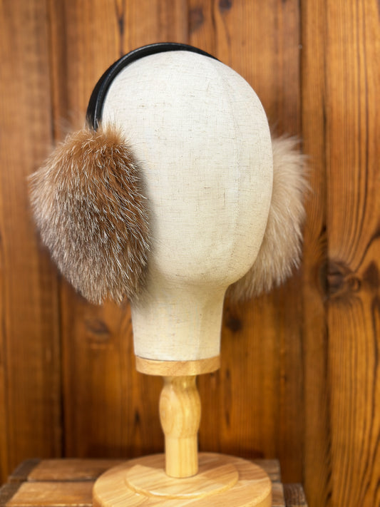 Cache-Oreilles en fourrure recyclée