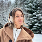 Cache-oreilles en fourrure recyclée, vison multi