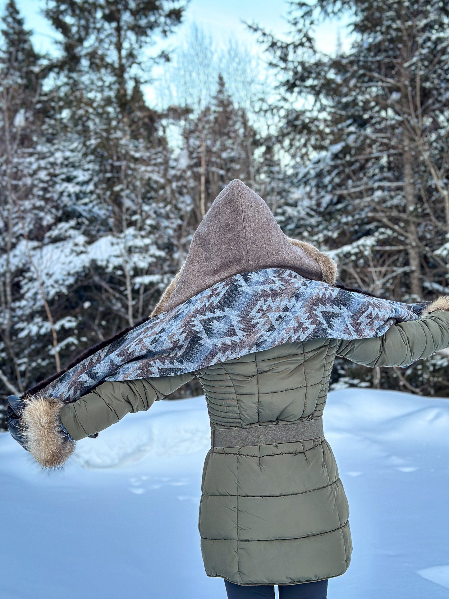 Précommande - Foulard à capuchon