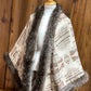 Shawl with fur