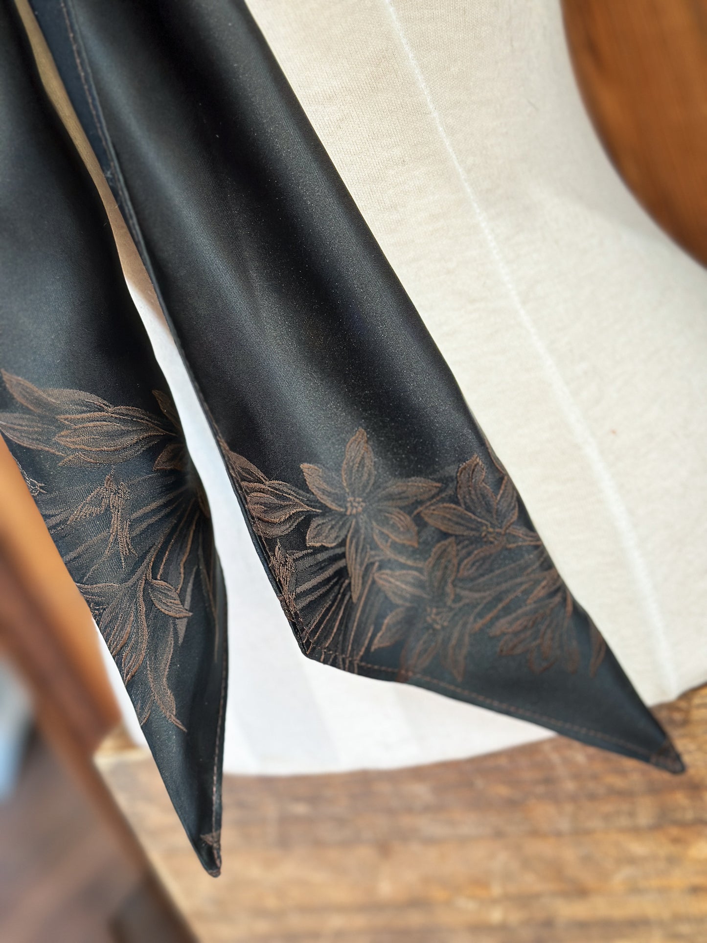 Foulard tout en fourrure avec boucle