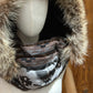 Foulard à capuchon amovible et réversible Gris et noir