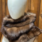 Foulard à capuchon amovible et réversible Beige et mauve