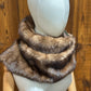 Foulard à capuchon amovible et réversible Vert et beige