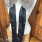Foulard tout en fourrure avec boucle