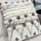 Cushion with recycled fur