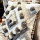 Cushion with recycled fur