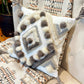 Cushion with recycled fur