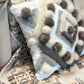 Cushion with recycled fur
