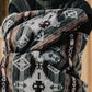 Couverture - Jeté en laine à motif boho aztèque