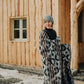 Couverture - Jeté en laine à motif boho aztèque