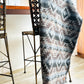 Couverture - Jeté en laine à motif boho aztèque