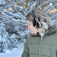 Cache-oreilles en fourrure recyclée, vison multi