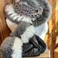 Recycled Fur Earmuffs, Ginger Wild Cat