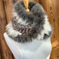 Recycled Fur Earmuffs, Ginger Wild Cat