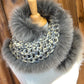 Recycled Fur Earmuffs, Ginger Wild Cat