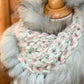 Foulard avec fourrure recyclée Renard