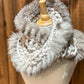 Foulard avec fourrure recyclée Renard