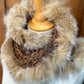 Foulard avec fourrure recyclée