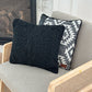 Coussin avec fourrure recyclée - 17x17