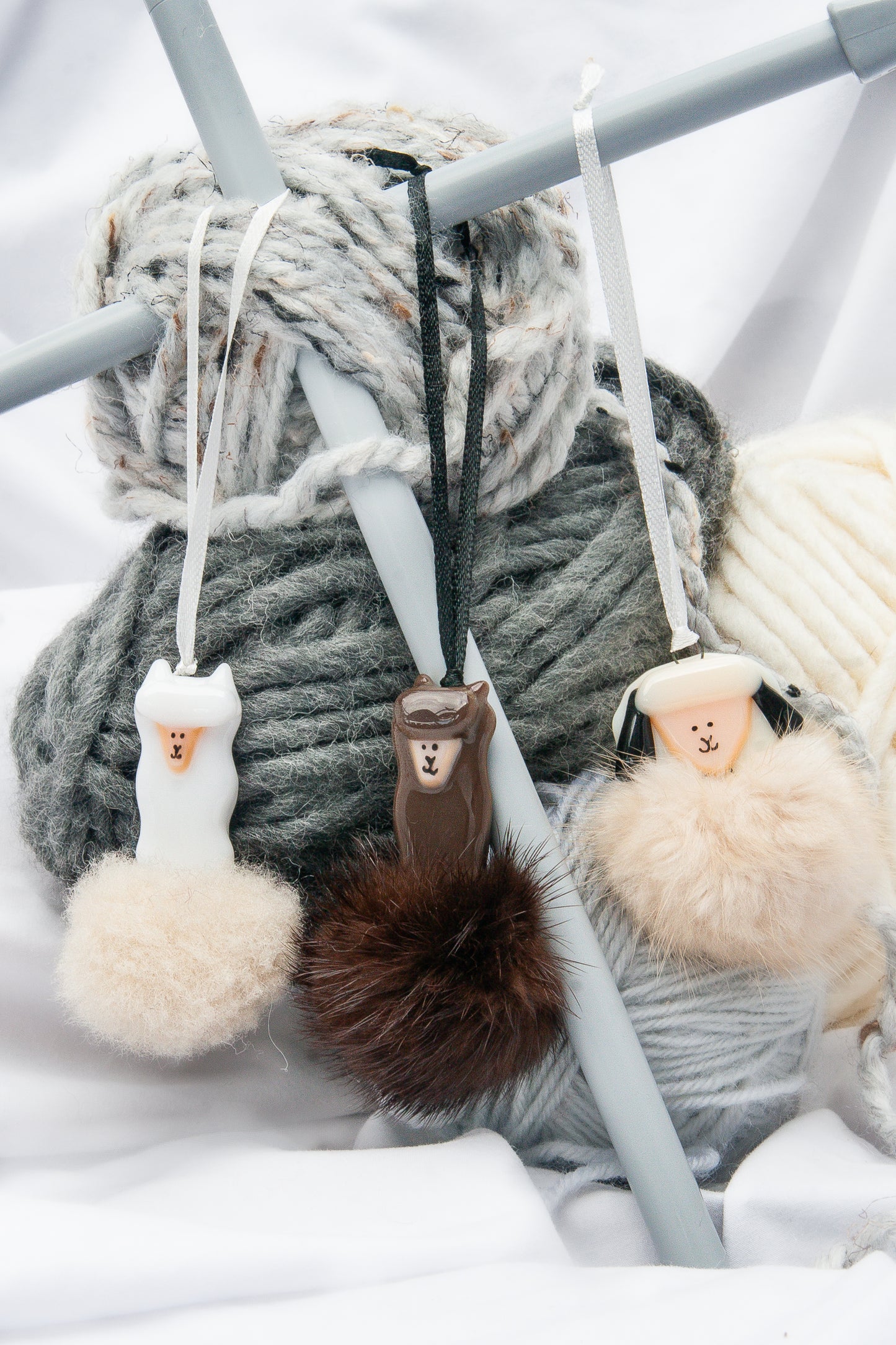 Ornement Mouton blanc