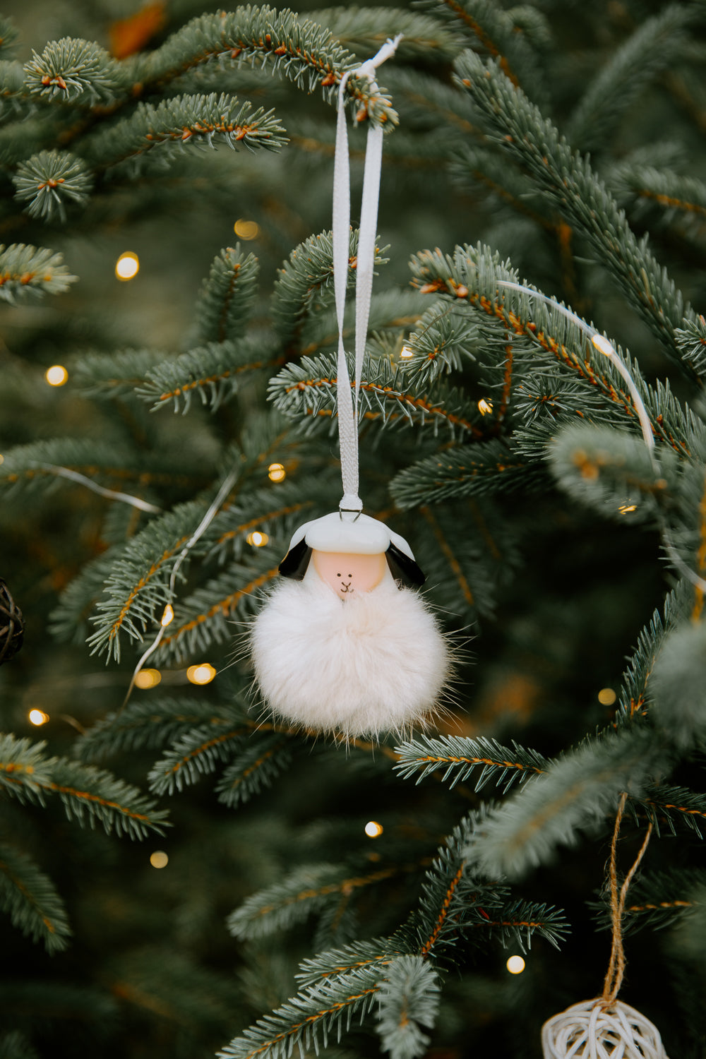 Ornement Mouton blanc