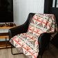 Blanket - Aztec boho wool throw