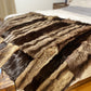 Presale-Recycled Fur Blanket